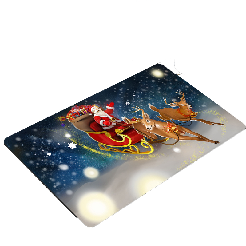 Paidu Manufacturer Christmas Foot Rugs Bedroom Living Room Decoration Shaggy Carpets