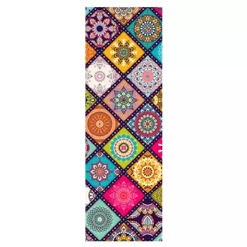 Paidu Manufacturer new eco friendly PVC rainbow yoga mat