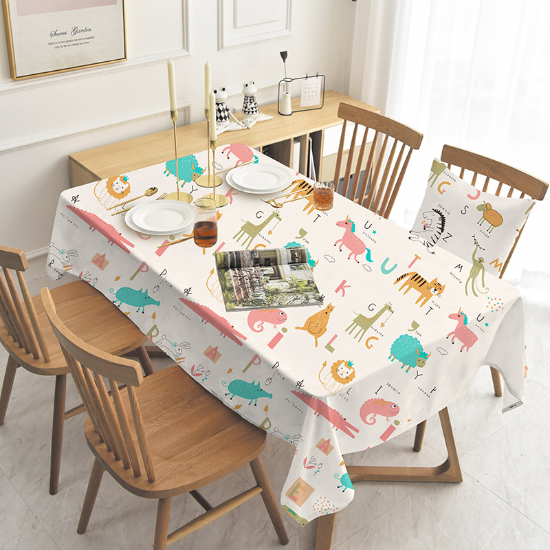 Paidu Manufacturer Cute Cartoon Waterproof And Oil Proof Disposable Desk Mat