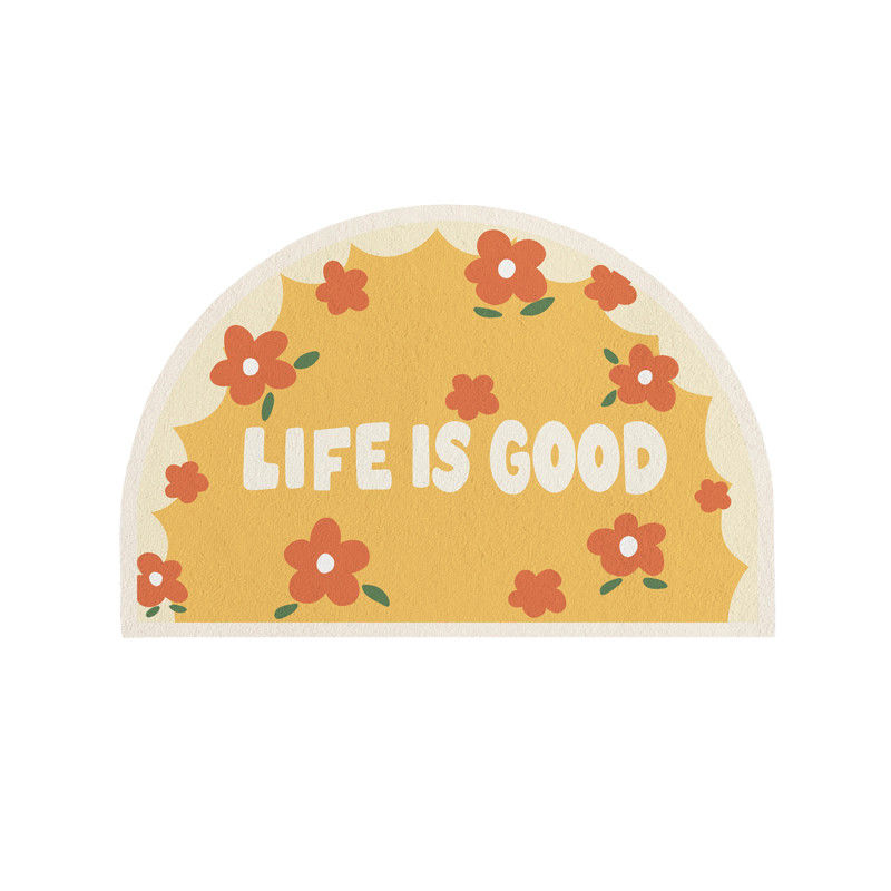 PAIDU Manufacturer BSCI Anti-slip Mat Cartoon Flower Bathroom Kitchen Bedroom Floor Mat Household Carpet Child Prayer Mat