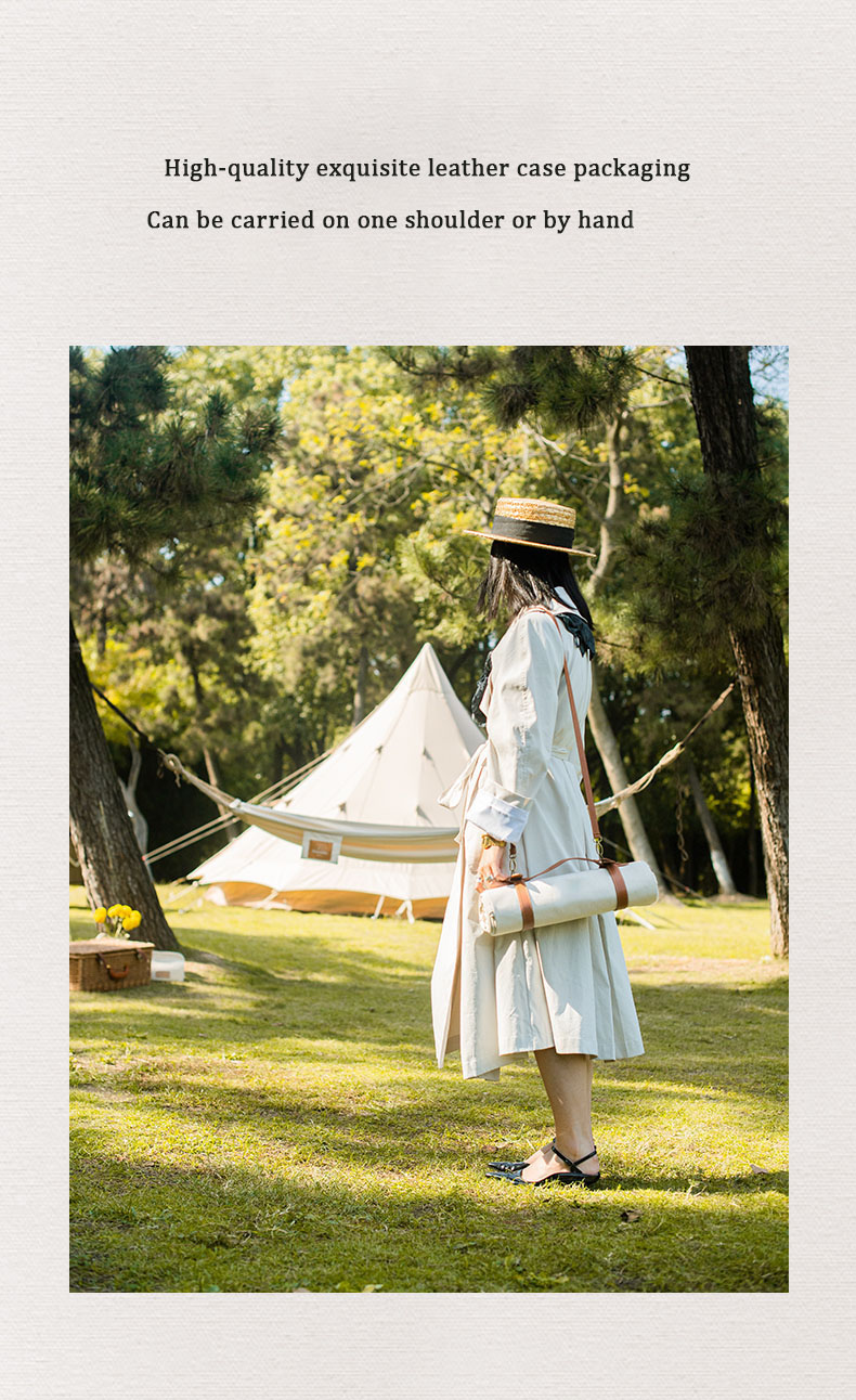 PAIDU Manufacturer BSCI Portable Outdoor Camping Canvas Picnic Blanket Ultra-Light Convenient