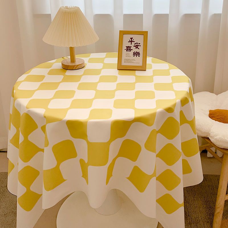 Paidu Manufacturer Chessboard Checkered Round Desk Mat