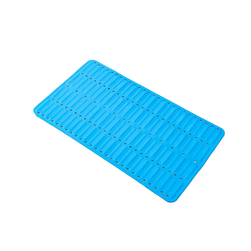 PAIDU Manufacturer 70x40cm Toliet Mat Anti Slip Bath Tub Shower Mat Blue