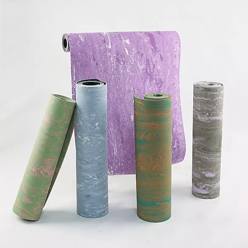 PAIDU Manufacturer BSCI New Style Colorful Non-slip Mat Premium Custom Print Camouflage TPE Yoga Mat