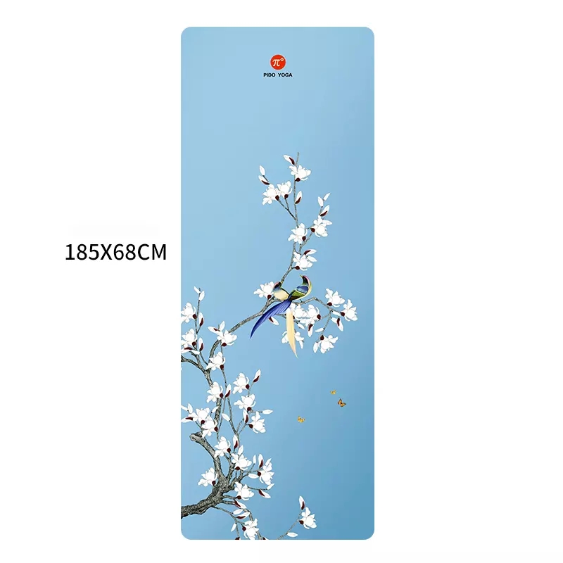 PAIDU Manufacturer BSCI Microfiber Yoga Mat Foldable Suede Travel Washable