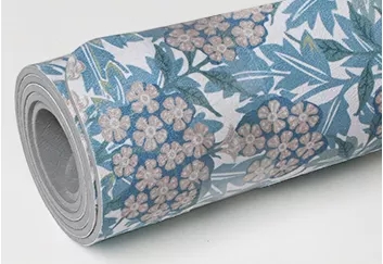 PAIDU Manufacturer BSCI NEW 6MM Suede TPE Yoga Mat with Color Printing