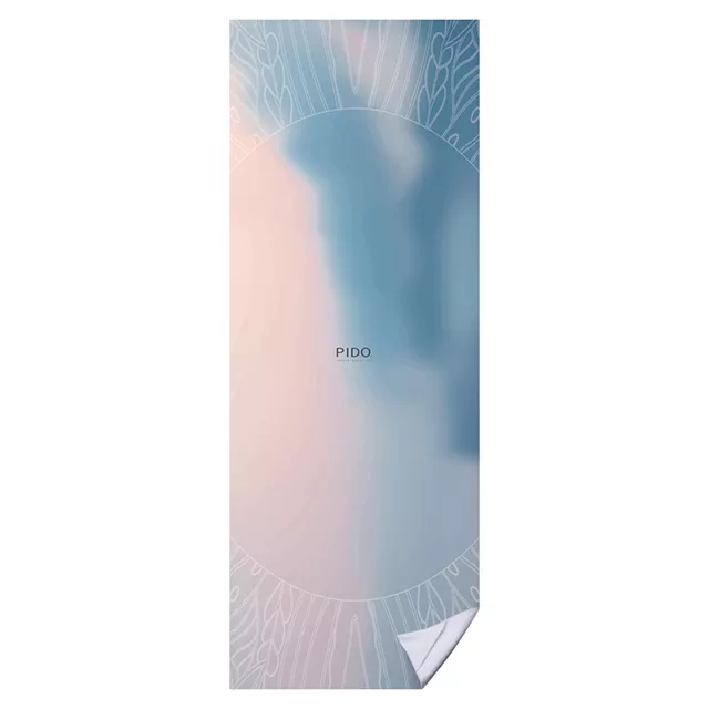 PAIDU Manufacturer BSCI Yoga Mat Towel Non Slip Eco Printed Fitness Towel for Pilates