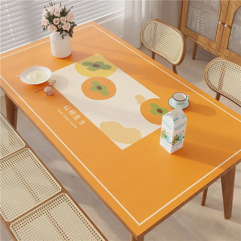 Paidu Manufacturer Luxury Tablecloth, Household Waterproof, Oil proof, Wash Free And Scald Proof Desk Mat