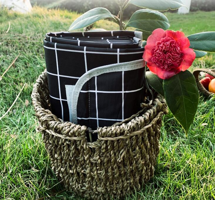 PAIDU Manufacturer BSCI Portable Picnic Mat Plaid Cloth Spring Outing Autumn Beach Mat