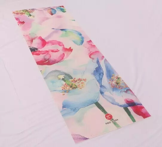 Paidu Manufacturer eco friendly printed 6mm PVC normal yoga mat for fitness