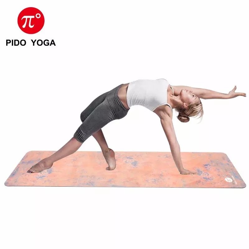 PAIDU Manufacturer BSCI Home Exercise Equipment Private Label Suede Yoga Mat