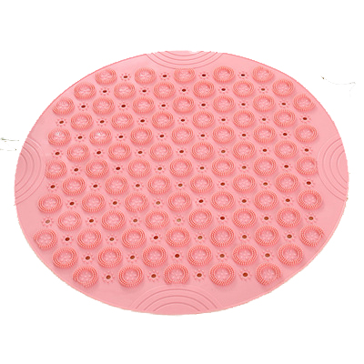 PAIDU Manufacturer PVC Toliet Mat Shower Non Toxic Foot Massage Round Blue