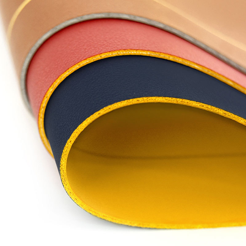 Paidu Manufacturer Leather Dining Mat Double Color Non Slip Desk Mat