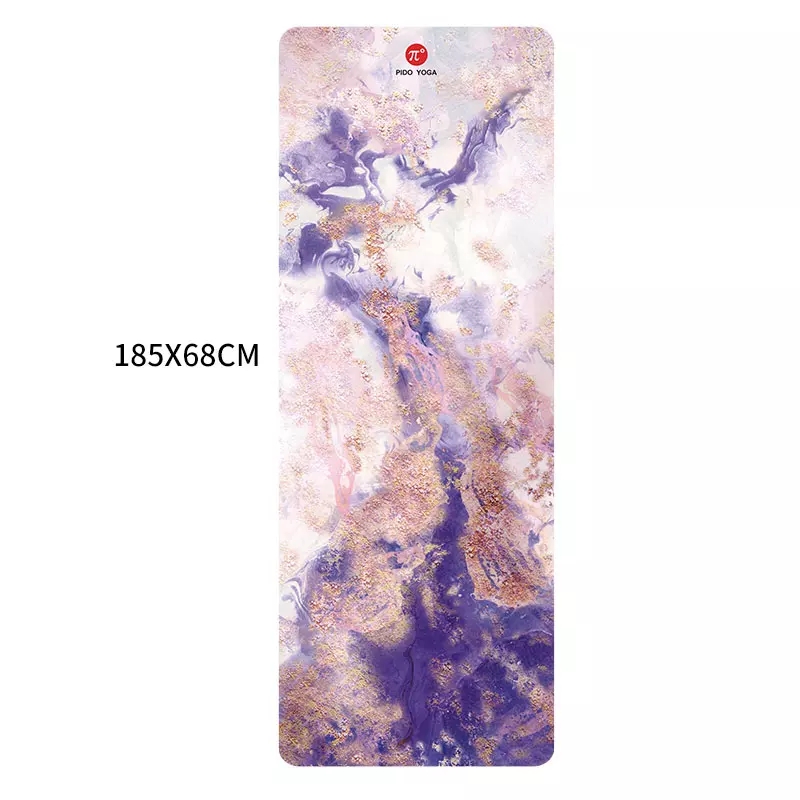 PAIDU Manufacturer BSCI Microfiber Yoga Mat Foldable Suede Travel Washable