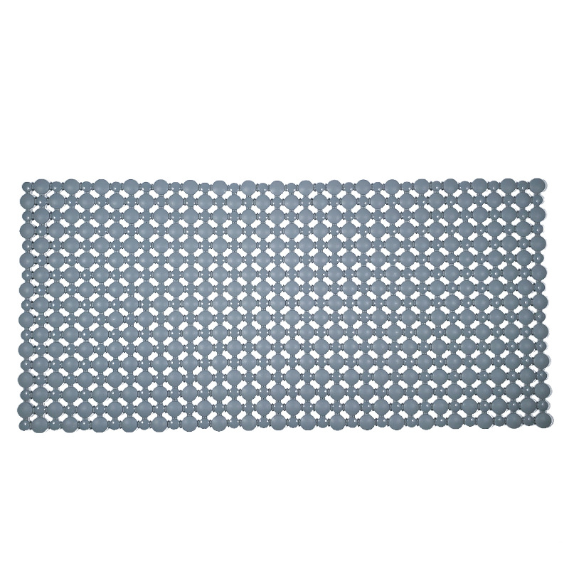 Paidu Manufacturer Tpe And Pp Toliet Mat Bathroom Mats Shower Bath Mat Grey