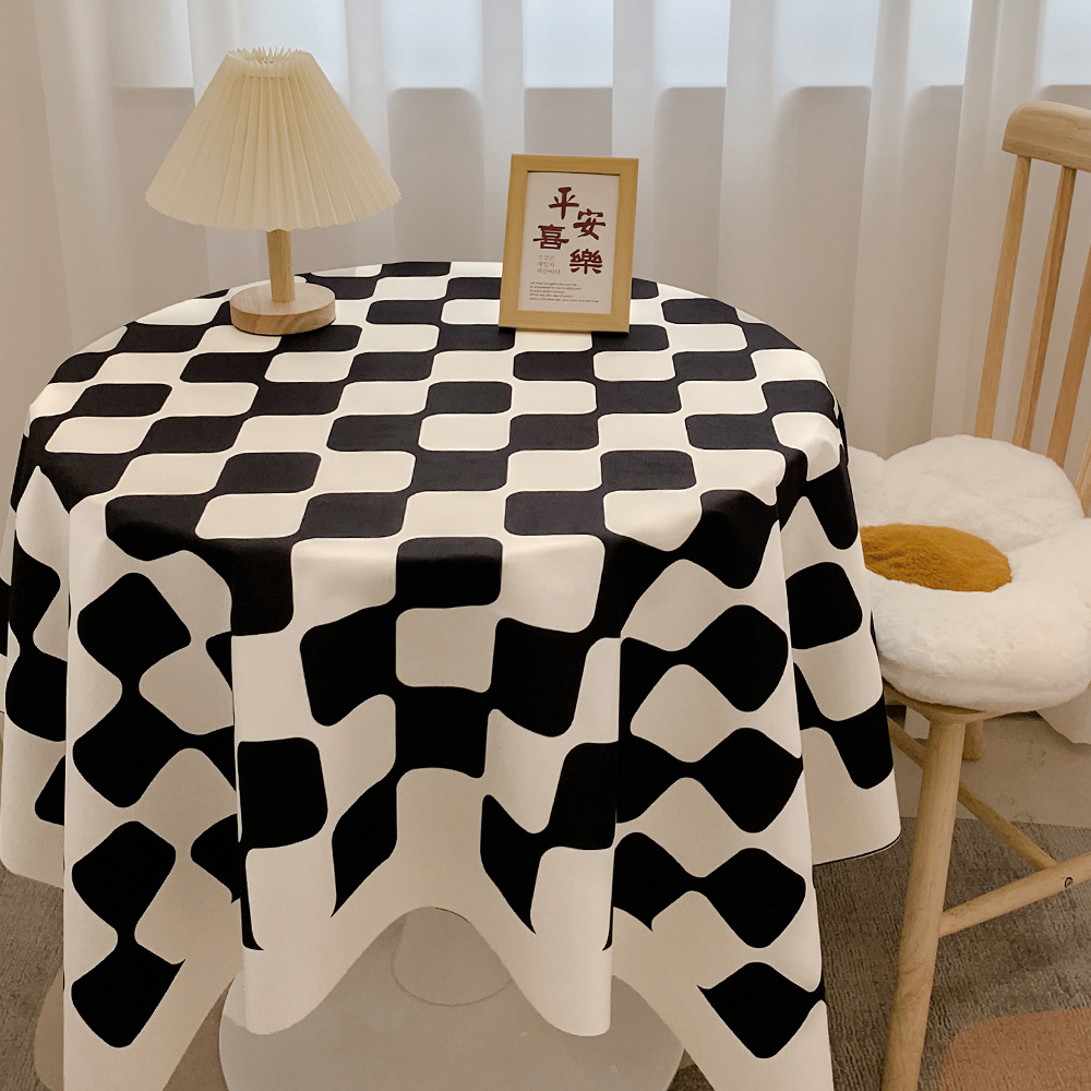 Paidu Manufacturer Chessboard Checkered Round Desk Mat