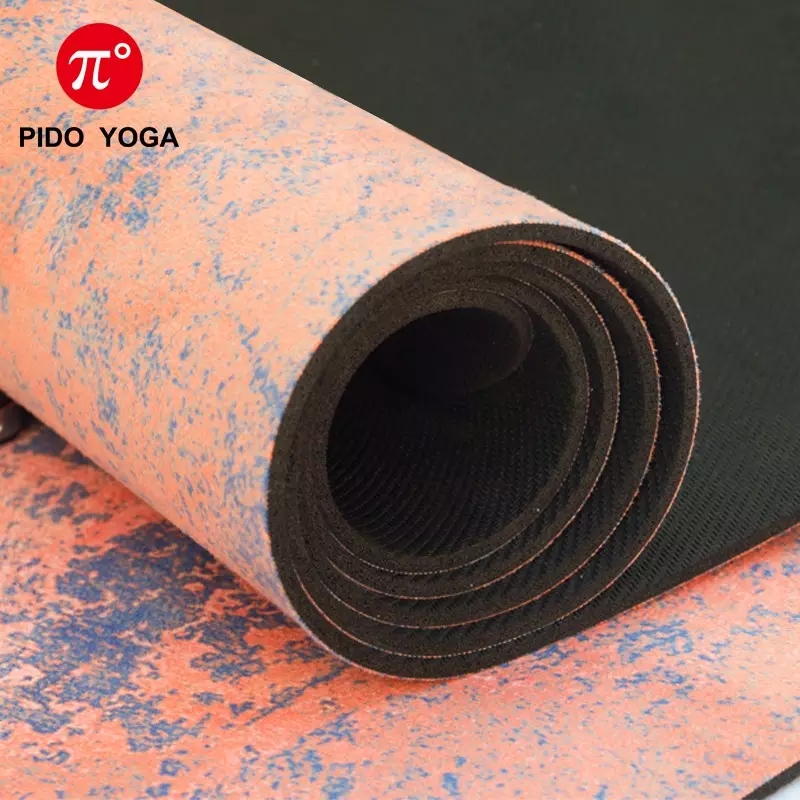 PAIDU Manufacturer BSCI Home Exercise Equipment Private Label Suede Yoga Mat