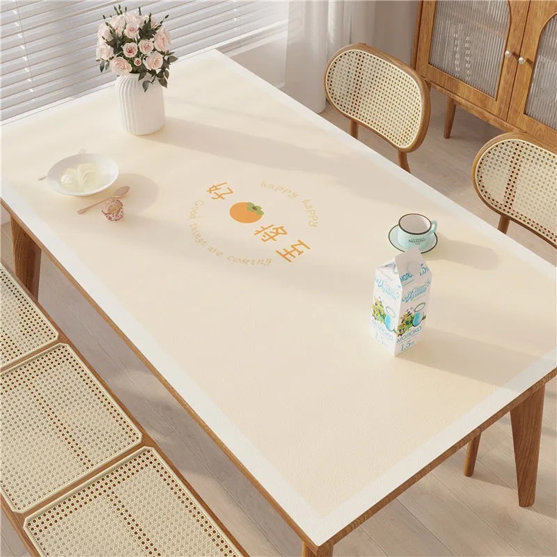 Paidu Manufacturer Luxury Tablecloth, Household Waterproof, Oil proof, Wash Free And Scald Proof Desk Mat