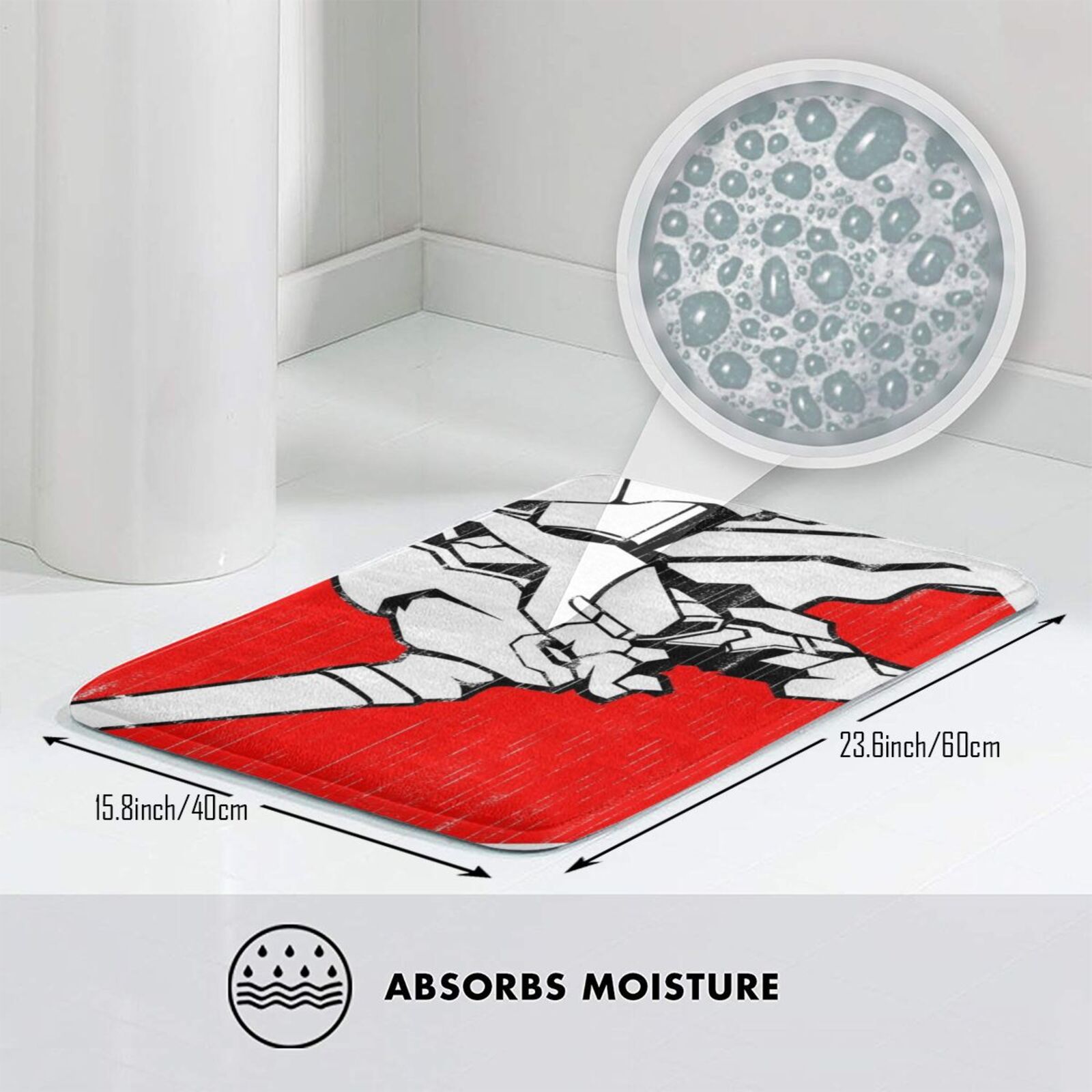 PAIDU Manufacturer BSCI Eva Carpet Anti-Slip Bedroom Entrance Door Mat