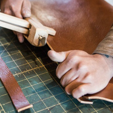 PAIDU Manufacturer Cowhide Double Sided Leather Household Use Desk Mat