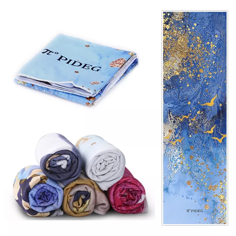 PAIDU Manufacturer BSCI Towel Portable Beginner Non-slip Wicking Towel Washable Fitness Yoga Blanket Kids