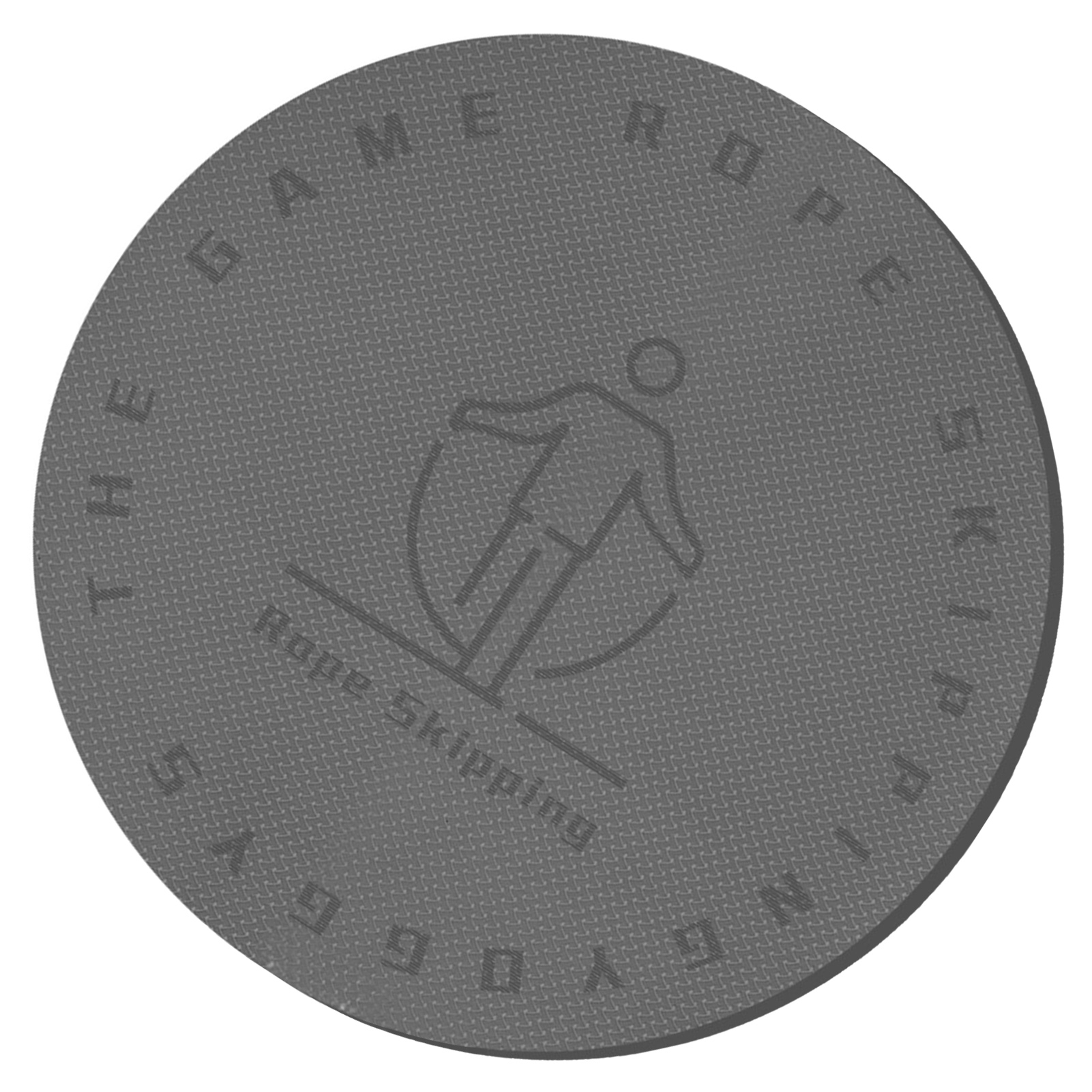 PAIDU Manufacturer BSCI Jump Rope Mat Workout Skipping Rope Mat Round Yoga Exercise Mat