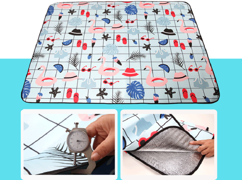 PAIDU Manufacturer BSCI Outdoor Picnic Mat Portable Folding Camping Mat Picnic Blanket