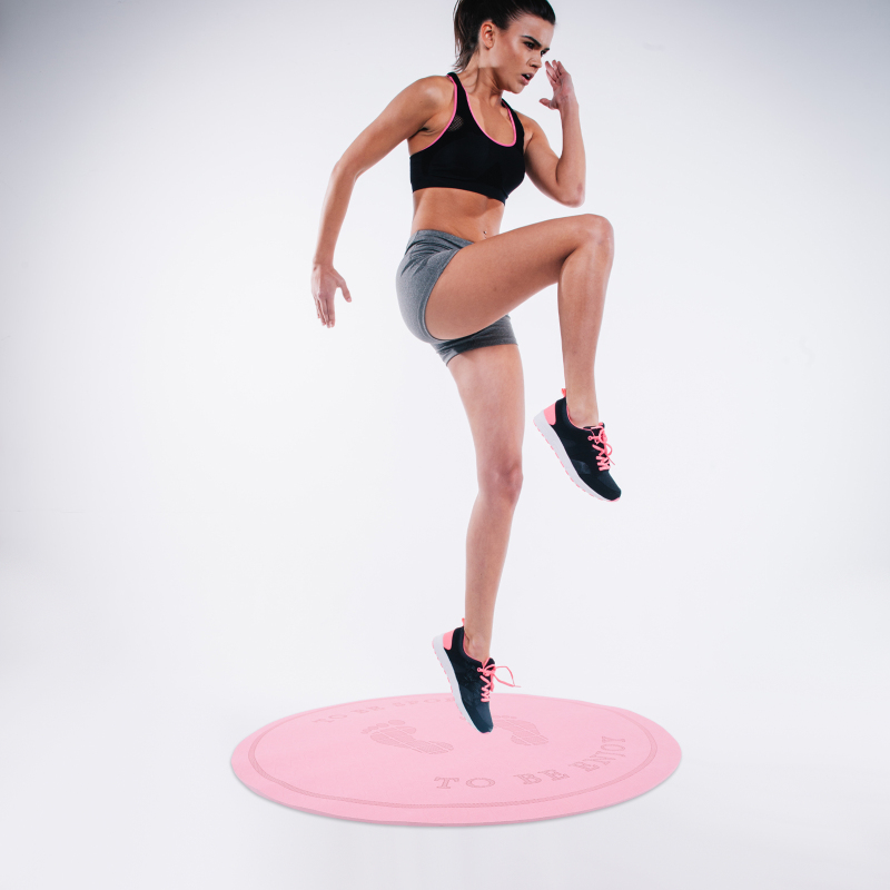 PAIDU Manufacturer BSCI Mat Rope Jump Round Skipping Yoga Pad Exercise Fitness