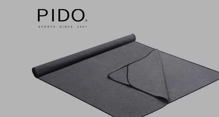 PAIDU Manufacturer BSCI Towel Double Sided Pilates Yoga Towel Microfiber Fitness Towel