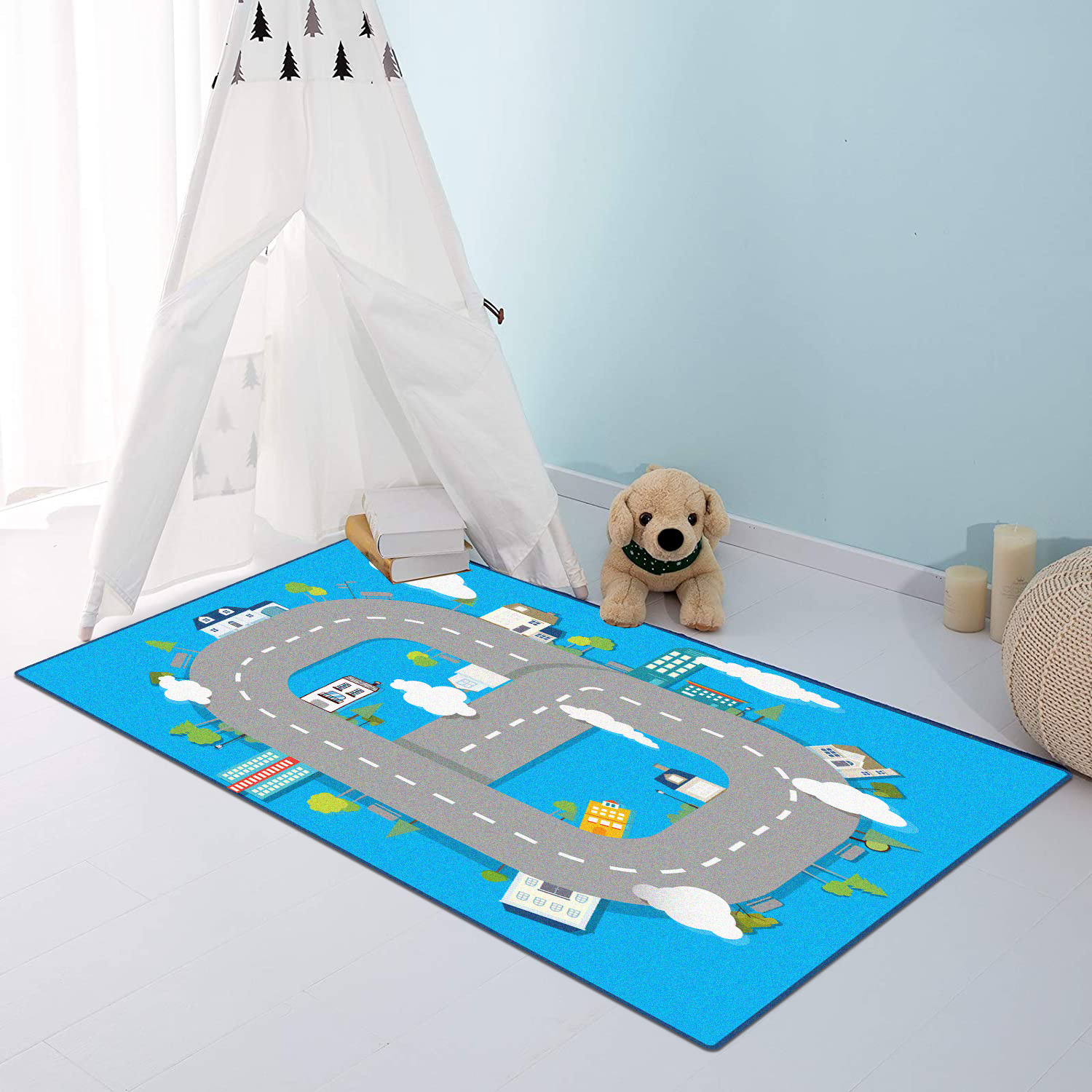Paidu Manufacturer Children's Blanket Baby Crawling Pad Game Mat