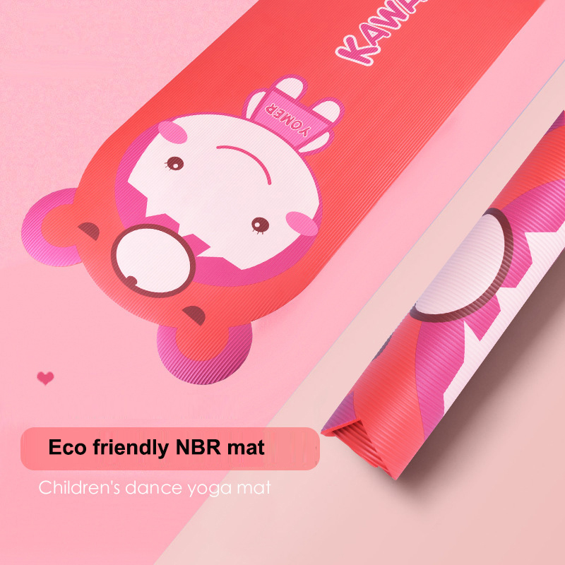 PAIDU Manufacturer BSCI Eco Friendly 10mm Thickness Indoor Children Dance Yoga Mat