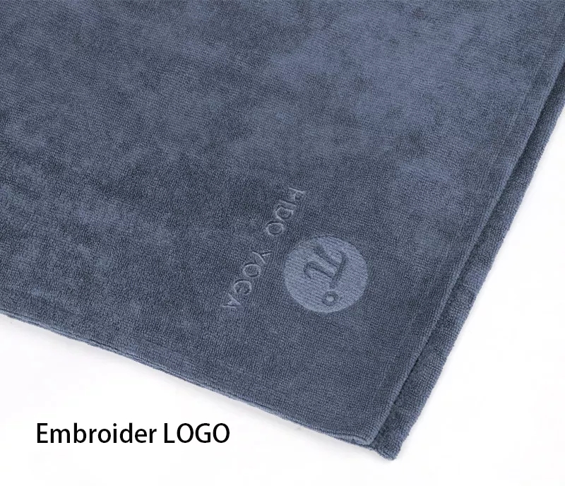 PAIDU Manufacturer BSCI Non Slip Hot Yoga Mat Towel Microfiber for Fitness