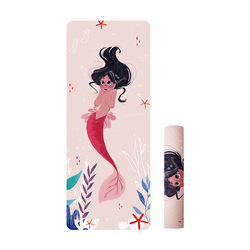 PAIDU Manufacturer BSCI Eco Pattern Printed Tpe Mat Yoga Kids Yoga Mat for Children