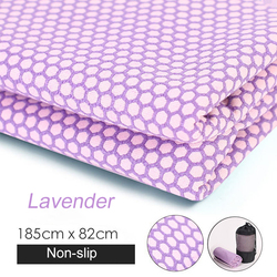 PAIDU Manufacturer BSCI non slip eco friendly yiwu yoga towel mat microfiber high quality mat custom print yoga towel DDP