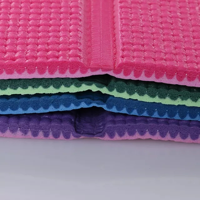 PAIDU Manufacturer BSCI PVC Yoga Mat Wholesale Foldable Yoga Mat Customized Logo