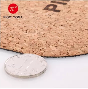 Paidu Manufacturer natural ECO-friendly stretchy skidproof cork yoga mat