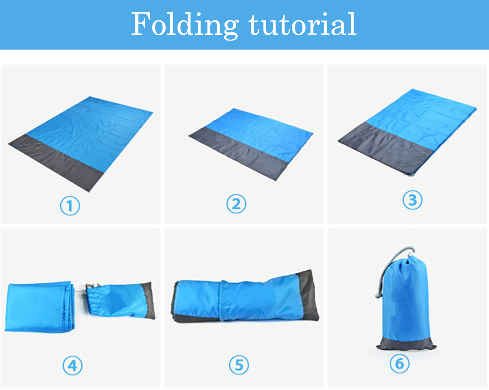 PAIDU Manufacturer BSCI Waterproof Camping Mat Beach Blanket Outdoor Portable Lightweight Mattress