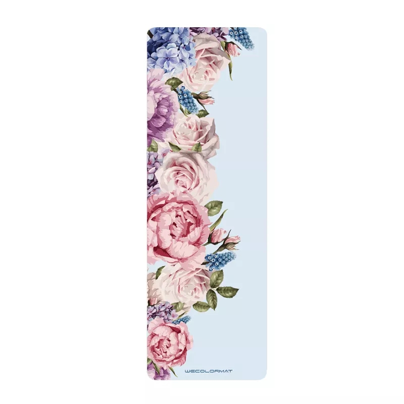 PAIDU Manufacturer BSCI Printing Microfiber Folding Cover Set Large Yoga Mat Popular