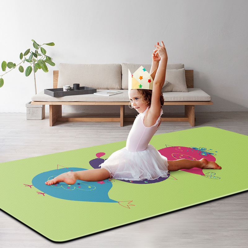 PAIDU Manufacturer BSCI Eco Pattern Printed Tpe Mat Yoga Kids Yoga Mat for Children