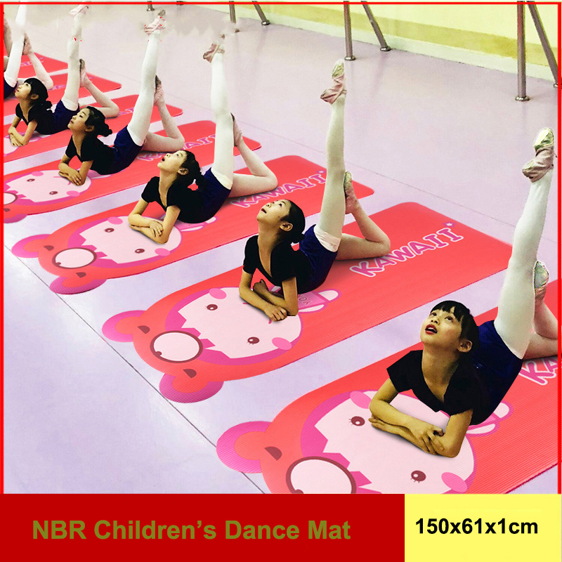 PAIDU Manufacturer BSCI Eco Friendly 10mm Thickness Indoor Children Dance Yoga Mat