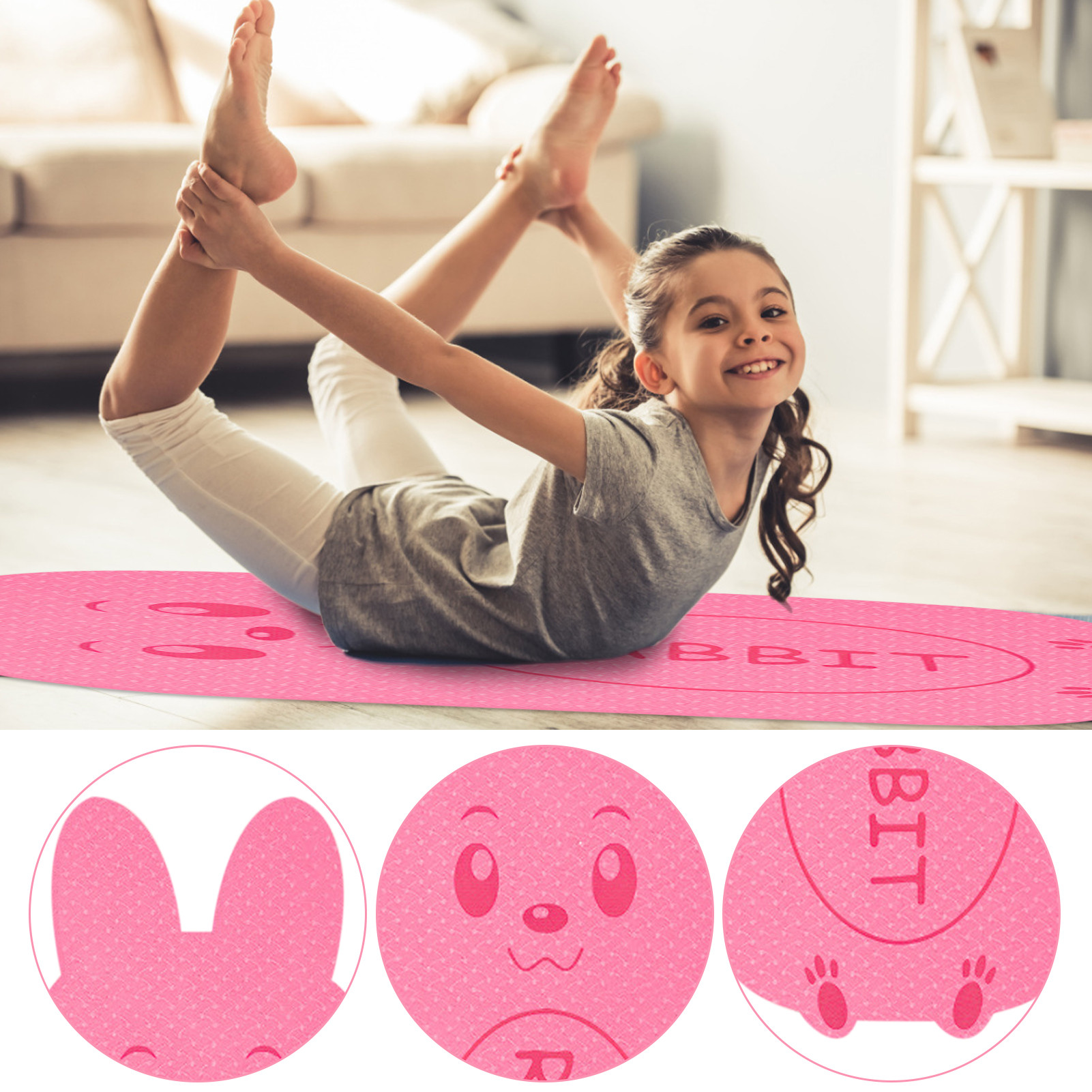 PAIDU Manufacturer BSCI Yoga Mat Non-slip TPE Soft Cushion Gymnastics Mats Kids Dance Mats