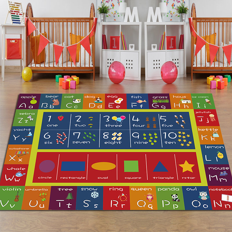 Paidu Manufacturer Home Living Room Puzzle Early Education Learning Game Mat