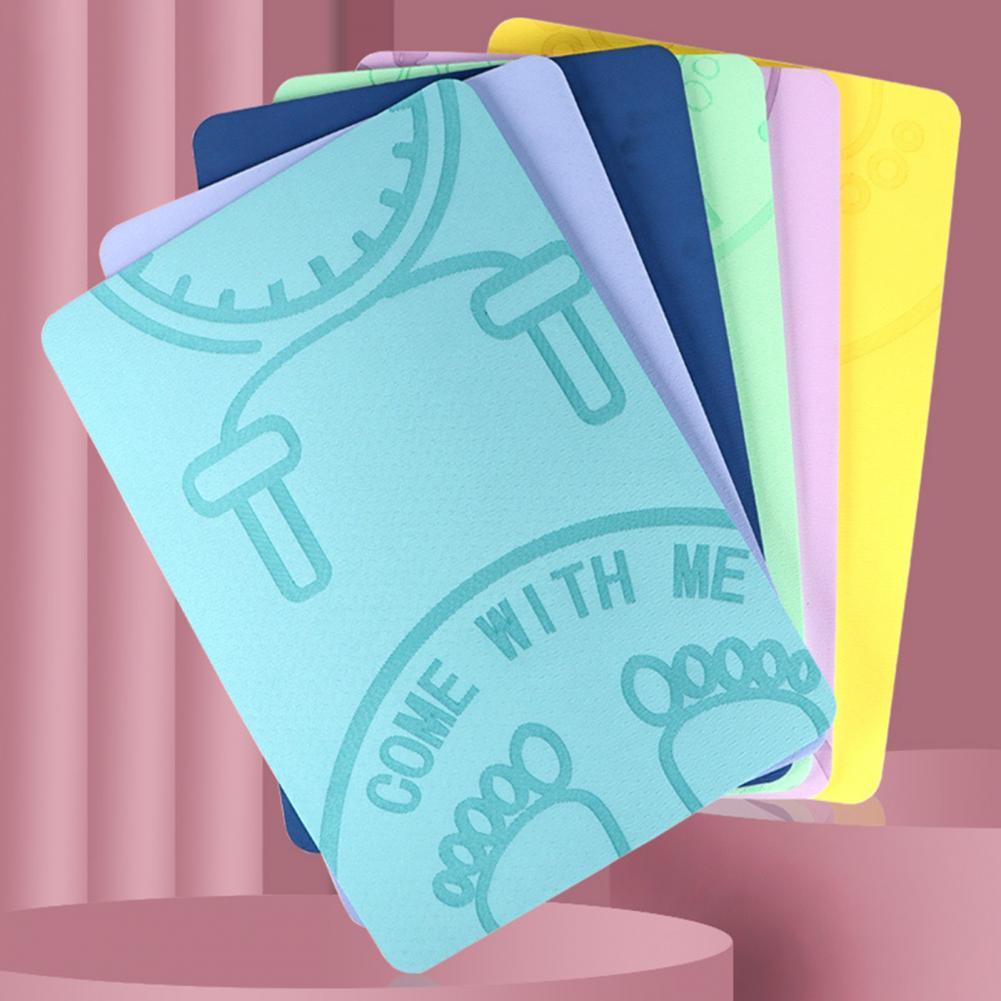 PAIDU Manufacturer BSCI Jump Rope Mat Sound Insulation Double Side Texture Rope Skipping Mat