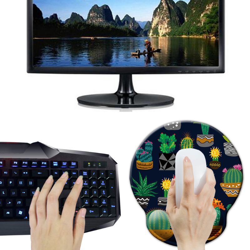 PAIDU Manufacturer BSCI EVA Mouse Mat Wrist Guard Bracer Soft Memory Foam Computer Games Pad