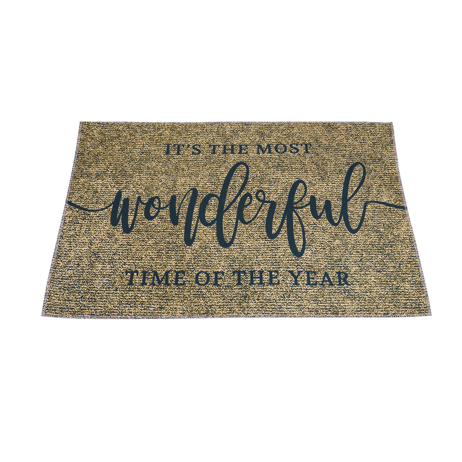 PAIDU Manufacturer BSCI Merry Christmas Letters Door Mats Kitchen Carpet Christmas Door Mat