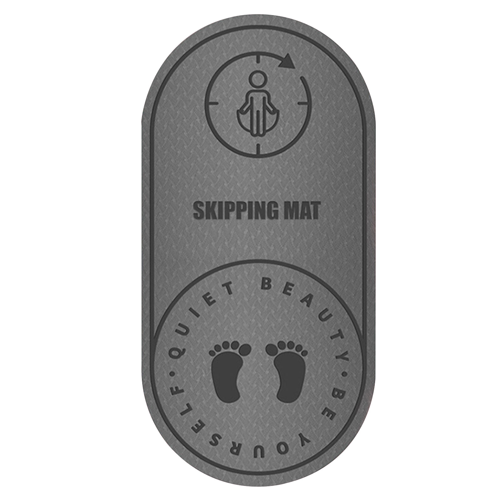 PAIDU Manufacturer BSCI Silent Jump Rope Yoga Mat High Density Aerobics Skipping Buffer Pad