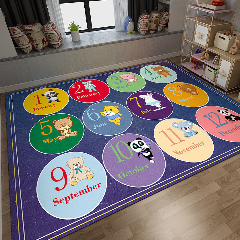 Paidu Manufacturer Home Living Room Puzzle Early Education Learning Game Mat