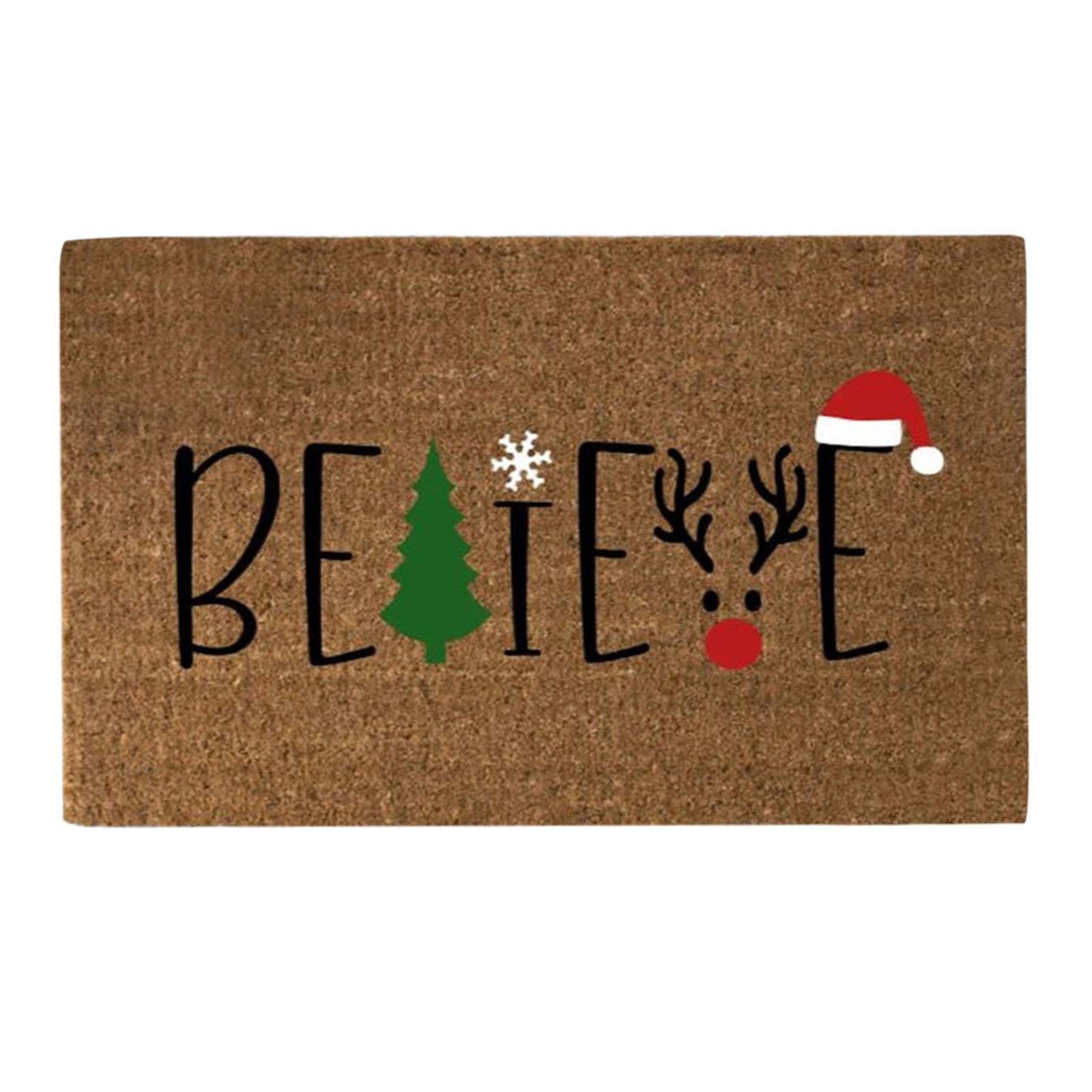 PAIDU Manufacturer BSCI Christmas Door Mat Merry Christmas Letters Door Mats Kitchen Carpet