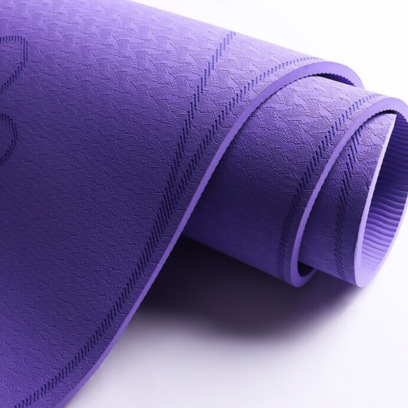 PAIDU Manufacturer BSCI 6mm TPE Environmental Protection Anti-Skid Silent Rope Skipping Mat