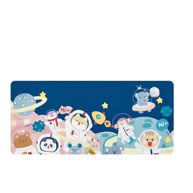 Paidu Manufacturer Large Heating Hand Warming Table Mat Heated Mouse Pad